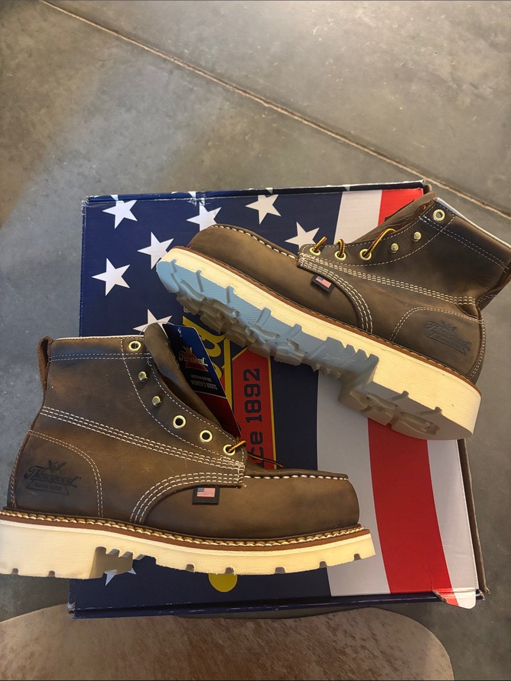 Thorogood crazy horse American heritage series boots 504-4375 7.5 women's
